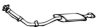WALKER 07354 Front Silencer